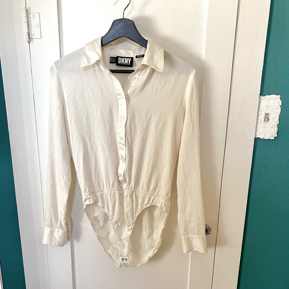 DKNY Onesie Button Up
